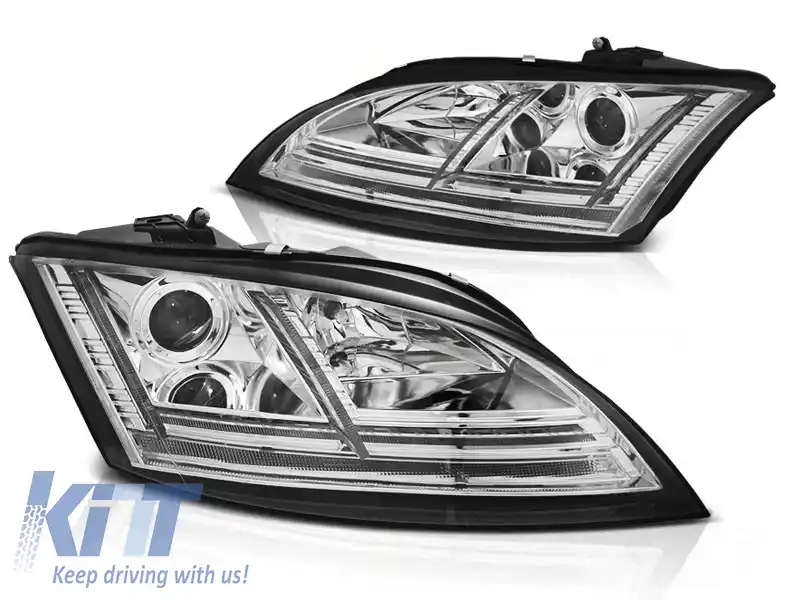 FARURI LED CROM SEQ potrivite pentru AUDI TT 06-10 8J