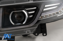 Faruri LED cu Semnal Dinamic si Grila Centrala compatibile cu Toyota FJ Cruiser XJ10 (2007-2015)-image-6068560