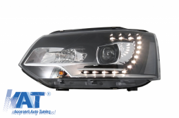 Faruri LED Dayline compatibil cu VW Transporter T5 (2010-2015) Xenon Look-image-6034235