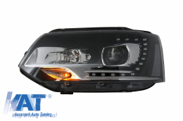 Faruri LED Dayline compatibil cu VW Transporter T5 (2010-2015) Xenon Look-image-6034239