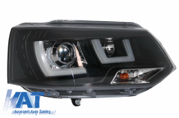 Faruri LED Dayline compatibil cu VW Transporter T5 (2010-2015) Xenon Look-image-6037470