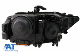 Faruri LED DRL compatibil cu Audi A4 B8.5 Facelift  (2012-2015) Negru-image-6083837