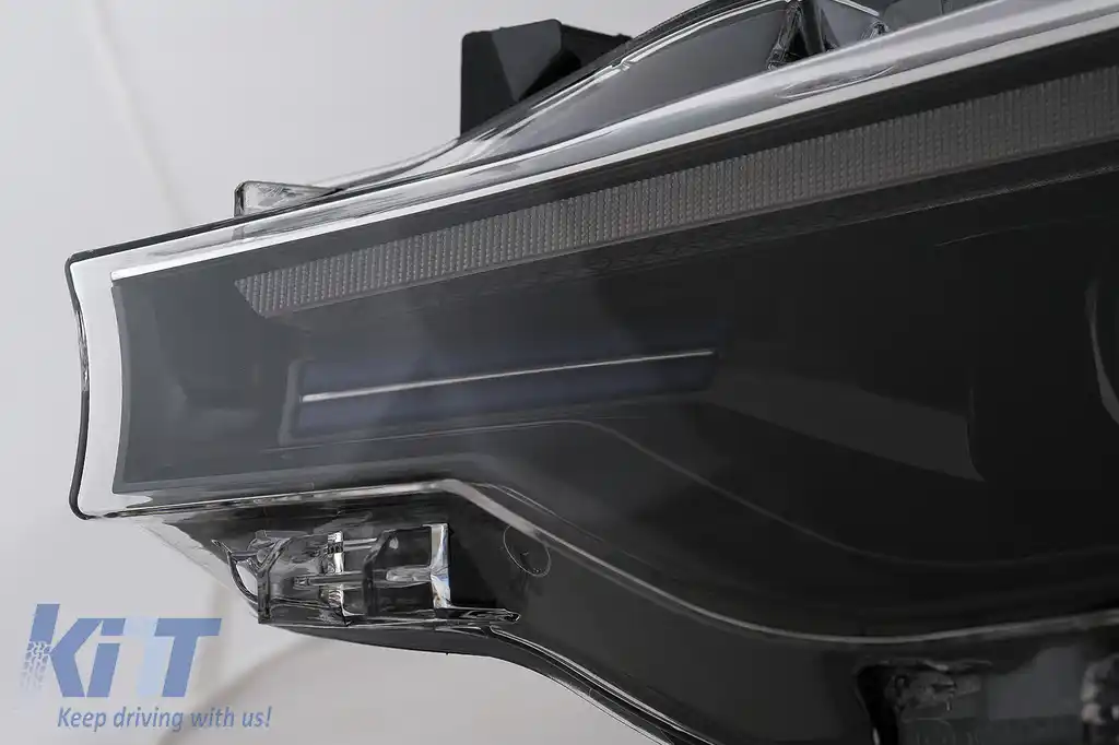 Faruri LED DRL compatibil cu BMW 3 Series F30 F31 Sedan Touring (10.2011-2019) Upgrade la G20 2024 Design pentru Xenon-image-6105709