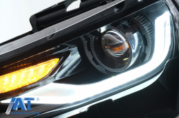 Faruri LED DRL compatibil cu Chevrolet Camaro (2014-2015) cu Semnal Dinamic Conversie la 2016+-image-6068720
