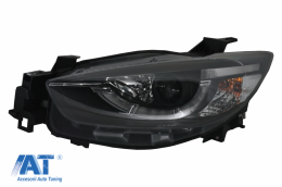 Faruri LED DRL compatibil cu Mazda CX5 Prefacelift (2011-2015) Black Xenon-image-6067876