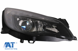 Faruri LED DRL compatibil cu Opel Astra J (2010-2012) Negru-image-6079496
