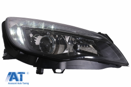 Faruri LED DRL compatibil cu Opel Astra J (2010-2012) Negru-image-65496