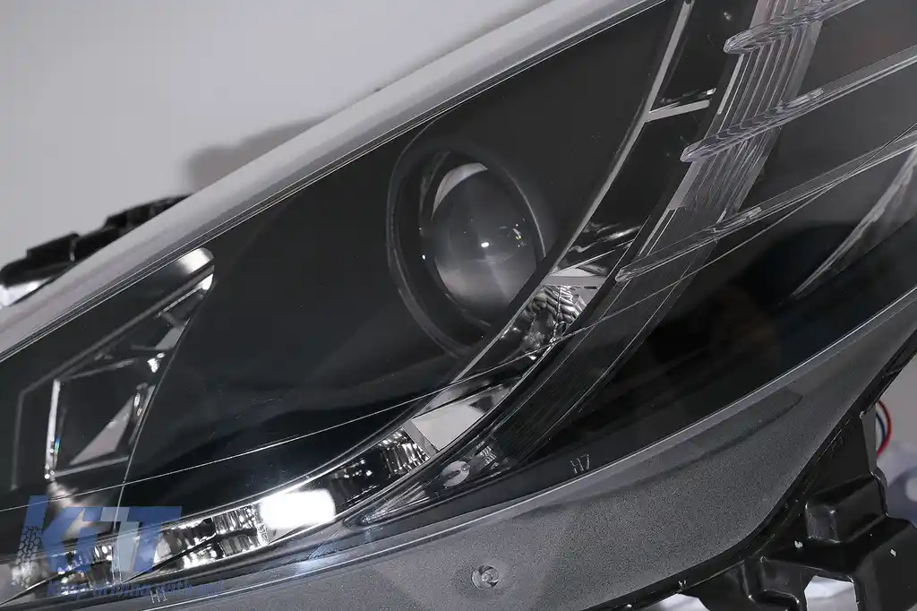 Faruri LED DRL compatibil cu Peugeot 207 (05.2006-06.2012) Negru-image-6100128