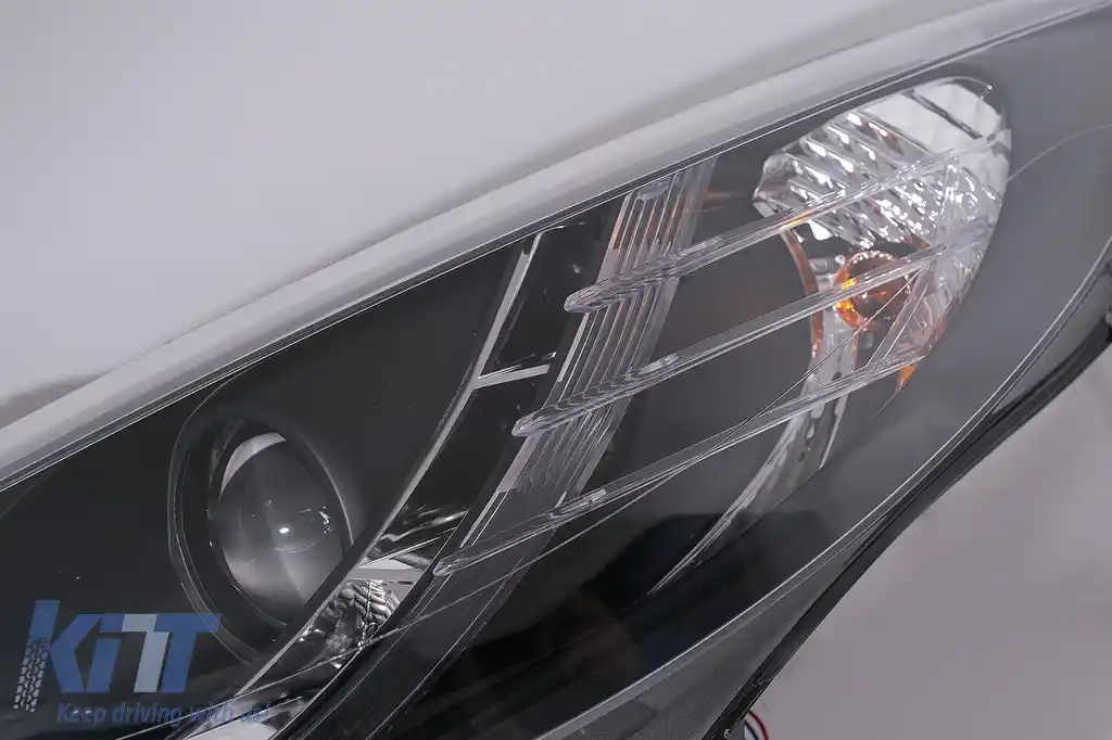 Faruri LED DRL compatibil cu Peugeot 207 (05.2006-06.2012) Negru-image-6100129