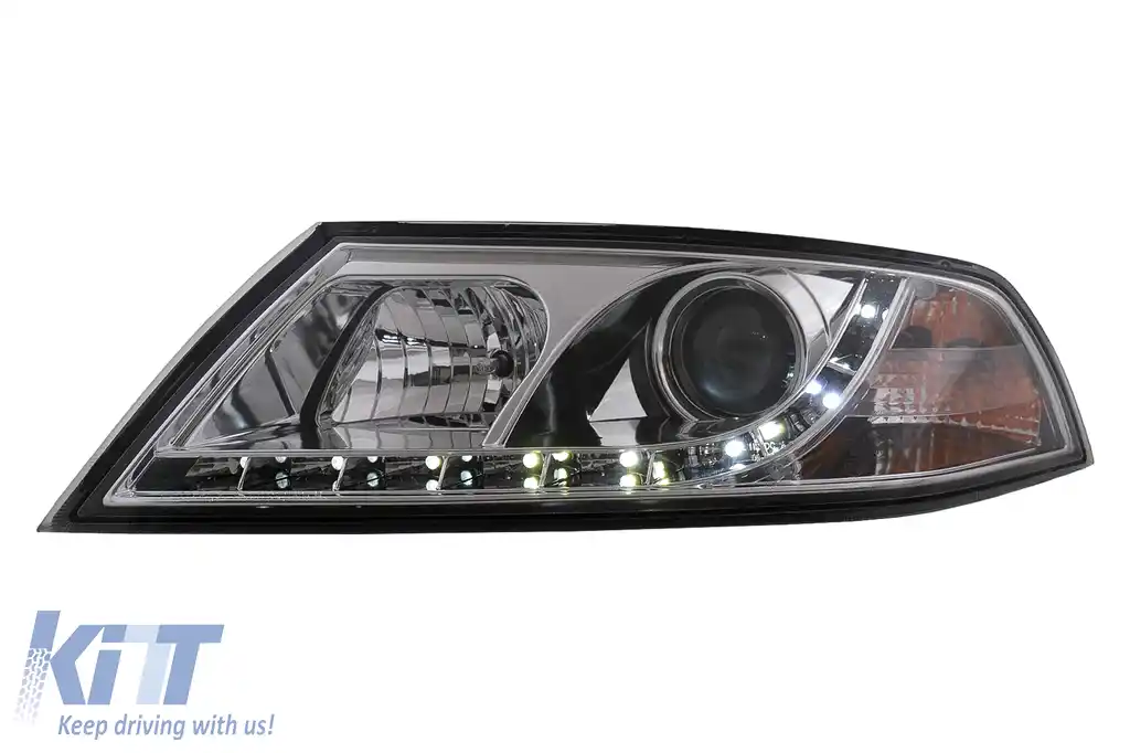 Faruri LED DRL compatibil cu Skoda Octavia II (03.2004-2008) Crome-image-6106600