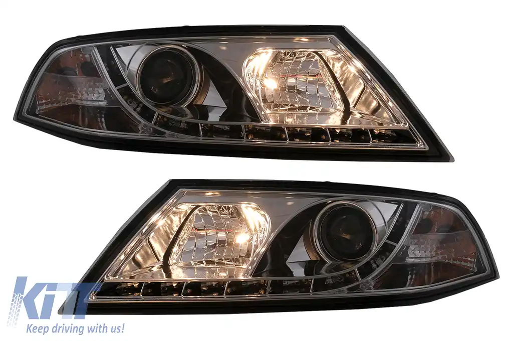 Faruri LED DRL compatibil cu Skoda Octavia II (03.2004-2008) Crome-image-6106604