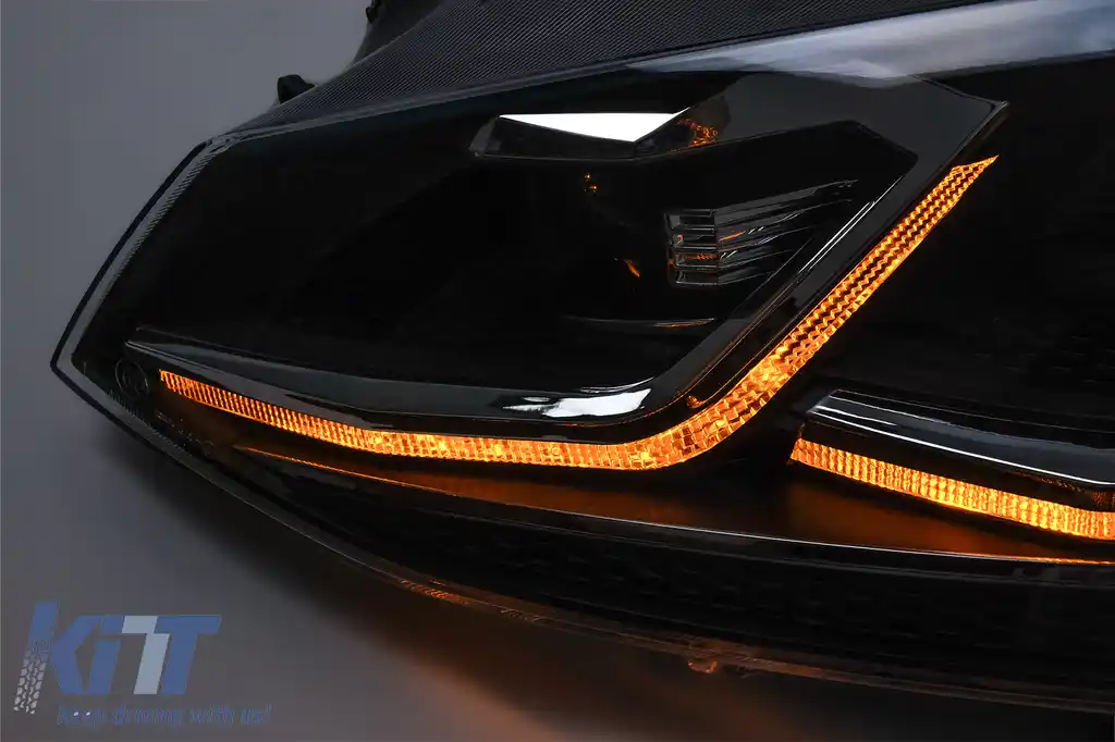 Faruri LED DRL compatibil cu VW Golf 7 VII (2012-2017) Semnal Static-image-6277847