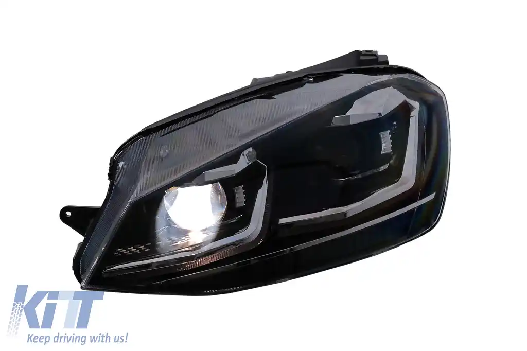 Faruri LED DRL compatibil cu VW Golf 7 VII (2012-2017) Semnal Static-image-6277849
