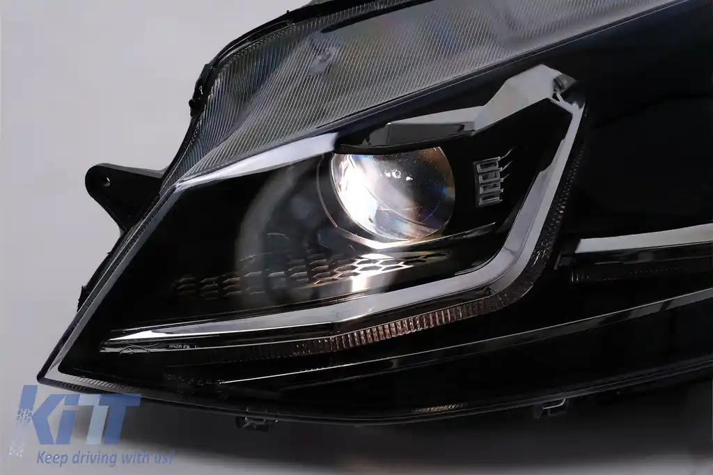 Faruri LED DRL compatibil cu VW Golf 7 VII (2012-2017) Semnal Static-image-6277851