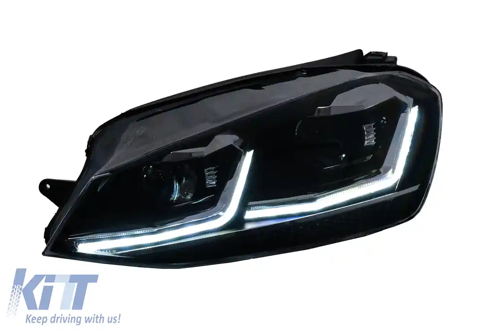 Faruri LED DRL compatibil cu VW Golf 7 VII (2012-2017) Semnal Static-image-6277852
