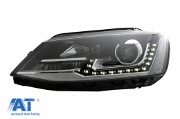 Faruri LED DRL compatibil cu VW Jetta Mk6 VI (2011-2017) GTI OE Design-image-6040572