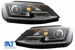Faruri LED DRL compatibil cu VW Jetta Mk6 VI (2011-2017) GTI OE Design-image-6040573