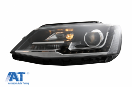 Faruri LED DRL compatibil cu VW Jetta Mk6 VI (2011-2017) GTI OE Design-image-6040574