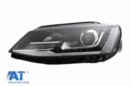 Faruri LED DRL compatibil cu VW Jetta Mk6 VI (2011-2017) GTI OE Design-image-6040578