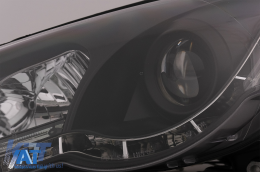 Faruri LED DRL compatibil cu VW Passat B6 3C (03.2005-2010) Negru-image-6090295