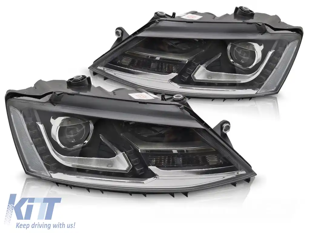FARURI LED DRL potrivite pentru VW JETTA VI 11-18