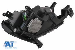 Faruri LED Light Bar compatibil cu Ford Ranger (2015-2020) LHD Negru cu Semnal Dinamic-image-6078841