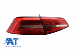 Faruri LED si Stopuri compatibil cu VW Passat B8 3G (2014-2019) Matrix Look R line cu semnal dinamic-image-6043371