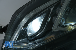 Faruri LED Xenon compatibil cu Mercedes E-Class W212 (2013-2016) Facelift Design-image-6016475
