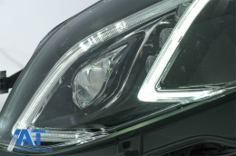 Faruri LED Xenon compatibil cu Mercedes E-Class W212 (2013-2016) Facelift Design-image-6082278