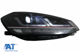 Faruri LEDriving Osram Full LED compatibil cu VW Golf 7.5 VII Facelift (2017-2020) GTI pentru halogen cu Semnal Dinamic-image-6075265