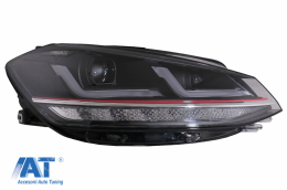 Faruri LEDriving Osram Full LED compatibil cu VW Golf 7.5 VII Facelift (2017-2020) GTI pentru halogen cu Semnal Dinamic-image-6075277