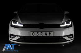Faruri LEDriving Osram Full LED compatibil cu VW Golf 7.5 VII Facelift (2017-2020) GTI pentru halogen cu Semnal Dinamic-image-6075282