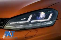 Faruri LEDriving Osram Full LED si Indicator Dinamic Full LED pentru Oglinda compatibil cu VW Golf 7 VII (2012-2017) Crom pentru Faruri Xenon si Pozitie Halogen-image-6045547