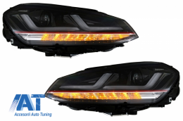 Faruri LEDriving Osram Full LED si Indicator Dinamic pentru Oglinda compatibil cu VW Golf 7 VII (2012-2017) Rosu GTI pentru Faruri Xenon si Pozitie Halogen-image-6045571