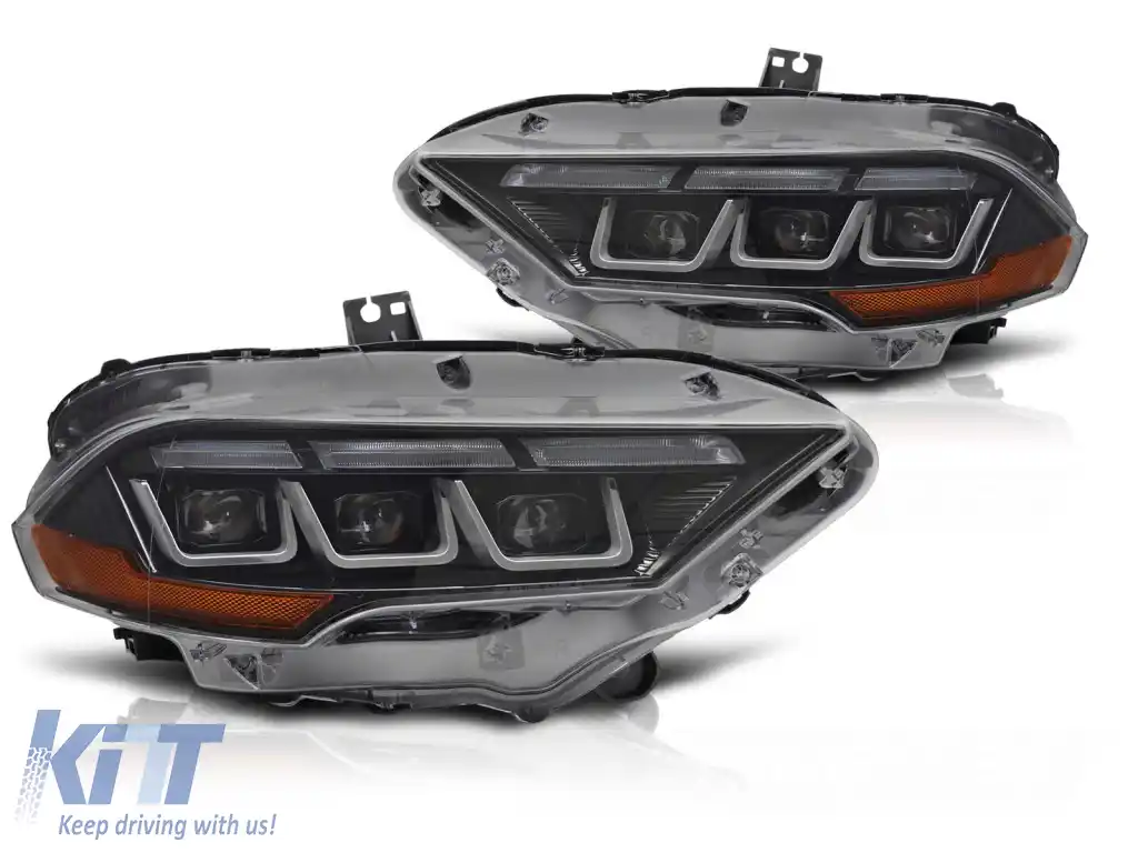 FARURI NEGRE potrivite pentru FORD MUSTANG 18-21
