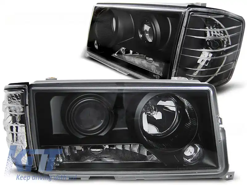 FARURI NEGRE potrivite pentru MERCEDES W201/190 12.82-05.93
