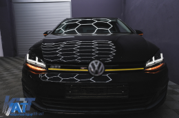 Faruri Osram Full LED compatibil cu VW Golf 7 VII (2012-2017) Black LEDriving-image-6089232
