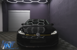 Faruri Osram Full LED compatibil cu VW Golf 7 VII (2012-2017) Black LEDriving-image-6089238