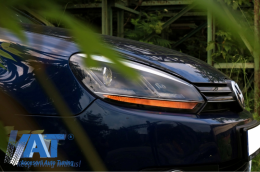 Faruri Osram LED compatibil cu VW Golf 6 VI (2008-2012) Crom LEDriving Semnal Dinamic-image-6029353