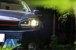 Faruri Osram LED compatibil cu VW Golf 6 VI (2008-2012) GTI Rosu LEDriving Semnal Dinamic-image-6028769