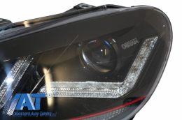 Faruri Osram LED compatibil cu VW Golf 6 VI (2008-2012) GTI Rosu LEDriving Semnal Dinamic-image-6030476