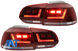 Faruri Osram LED compatibil cu VW Golf 6 VI (2008-2012) cu Stopuri LEDriving Semnal Dinamic-image-6062405