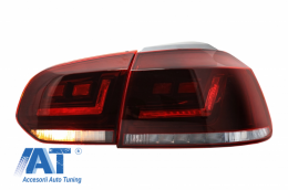 Faruri Osram LED compatibil cu VW Golf 6 VI (2008-2012) cu Stopuri LEDriving Semnal Dinamic-image-6062677