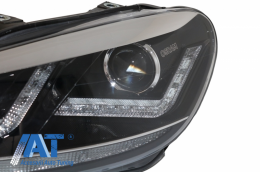 Faruri Osram LED compatibil cu VW Golf 6 VI (2008-2012) cu Stopuri LEDriving Semnal Dinamic-image-6062451