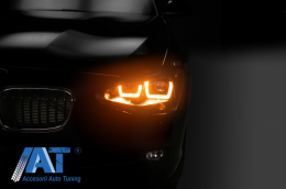 Faruri Osram LED DRL compatibil cu BMW 1 Series F20 F21 (06.2011-03.2015) Negru-image-6056757