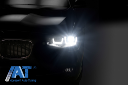Faruri Osram LED DRL compatibil cu BMW 1 Series F20 F21 (06.2011-03.2015) Negru-image-6056759