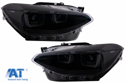 Faruri Osram LED DRL compatibil cu BMW 1 Series F20 F21 (06.2011-03.2015) Negru-image-6067249