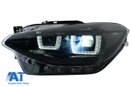 Faruri Osram LED DRL compatibil cu BMW 1 Series F20 F21 (06.2011-03.2015) Negru-image-6067252