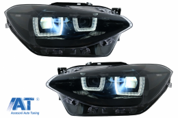 Faruri Osram LED DRL compatibil cu BMW 1 Series F20 F21 (06.2011-03.2015) Negru-image-6067253