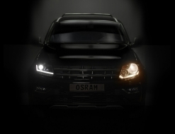 Faruri Osram LED DRL compatibil cu VW Amarok (2010-up) Semnal Dinamic Secvential Negru-image-6053673